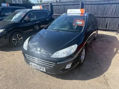 Used Peugeot 407 140 HP (102 kW) 2009 Black Estate