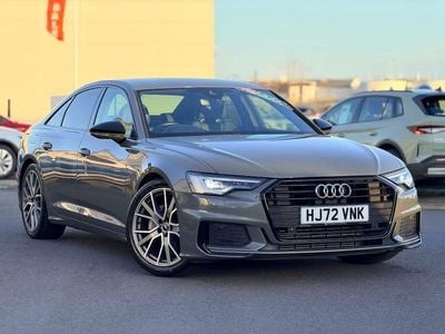 Grey Used 2022 Audi A6 Black Edition Sedan | £23,690 (Fair price)