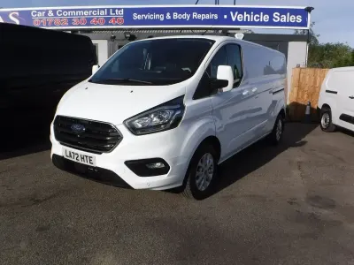 Used Ford Transit Custom Limited 130 HP (95 kW) 2023 White Van