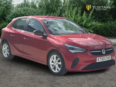 Used Vauxhall Corsa S 100 HP (73 kW) 2020 Red Hatchback