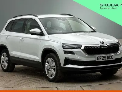 Used Skoda Karoq SE 150 HP (110 kW) 2025 Moon white metallic SUV