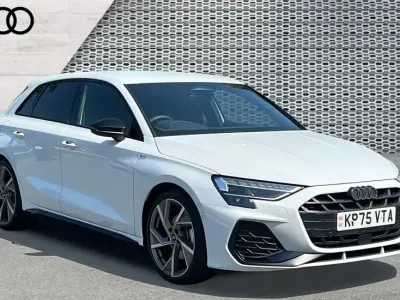 Used Audi A3 Black Edition 150 HP (110 kW) 2025 White