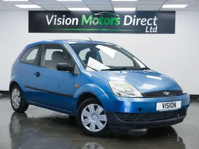 Used Ford Fiesta 80 HP (58 kW) 2004 Blue Hatchback