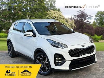 White Used 2020 Kia Sportage GT-Line SUV | £9,595 (Fair price)