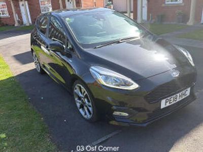 Usado Ford Fiesta ST-Line 140 HP (102 kW) 2018 Preto Citadino