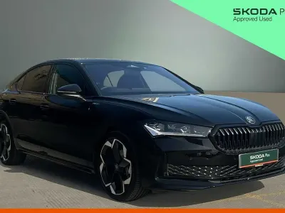 Used Skoda Superb SportLine 150 HP (110 kW) 2026 Midnight black metallic Hatchback