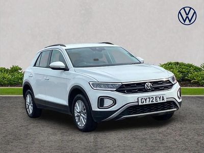 Used VW T-Roc Life 150 HP (110 kW) 2022 White SUV