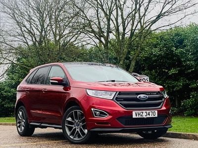 Red Used 2017 Ford Edge Sport SUV | £14,990 (Fair price)
