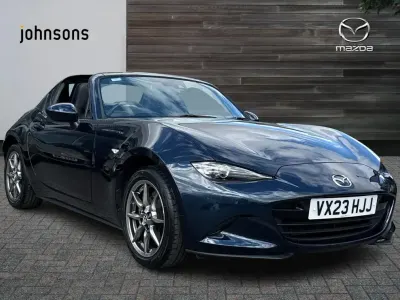 Used Mazda MX5 Exclusive-Line 132 HP (97 kW) 2023 Blue Cabriolet