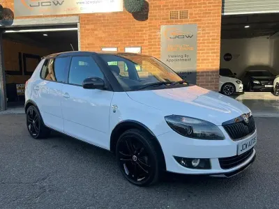 Used Skoda Fabia Monte Carlo 105 HP (77 kW) 2013 White Hatchback