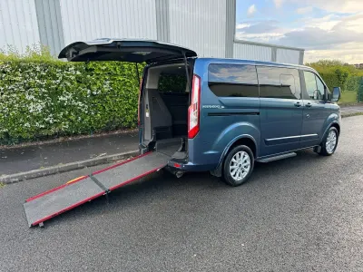 Used Ford Transit Custom Titanium 2019 Blue Van