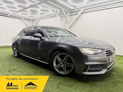 Used Audi A4 S-Line 190 HP (139 kW) 2017 Grey Sedan