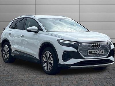 Used Audi Q4 e-tron Sport 125 kW (170 HP) 2022 Glacier white SUV