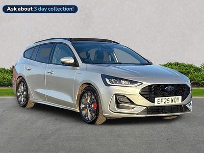 Silver Used 2025 Ford Focus ST-Line Estate | £22,381 (A bit pricey)