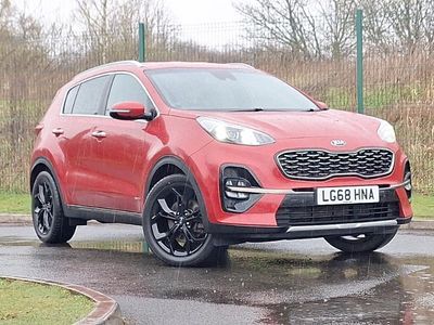 Used Kia Sportage GT-Line 134 HP (98 kW) 2018 Red SUV