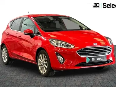 Used Ford Fiesta Titanium 94 HP (69 kW) 2020 Red Hatchback