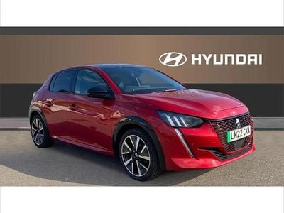 Used Peugeot e-208 GTi 100 kW (136 HP) 2022 Red Hatchback