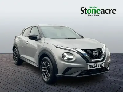 Used Nissan Juke N-Connecta 114 HP (83 kW) 2024 Silver SUV