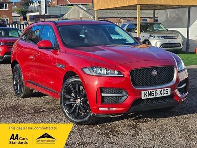 Used Jaguar F-Pace R-Sport 180 HP (132 kW) 2016 Red SUV
