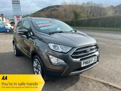 Used Ford Ecosport Titanium 100 HP (73 kW) 2018 Grey SUV