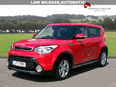 Used Kia Soul Urban 134 HP (98 kW) 2017 Red SUV