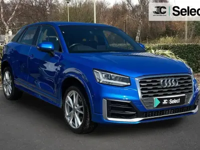 Used Audi Q2 S-Line 113 HP (83 kW) 2019 Blue SUV
