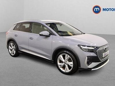 Grey Used 2021 Audi Q4 e-tron S-Line SUV | £18,549 (Good price)