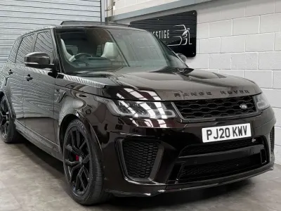 Used Land Rover Range Rover Sport SVR 2020 Black SUV