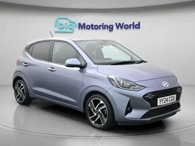 Usado Hyundai i10 Premium 84 HP (61 kW) 2024 Azul Citadino