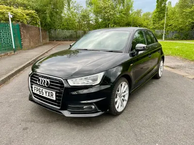 Used Audi A1 S-Line 2015 Black Hatchback