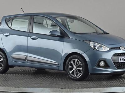 Used Hyundai i10 Premium 87 HP (63 kW) 2015 Blue Hatchback