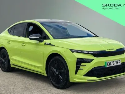 Used Skoda Enyaq iV vRS 250 kW (340 HP) 2026 Green SUV