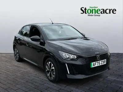 Used Peugeot e-208 Allure 100 kW (136 HP) 2025 Black Hatchback