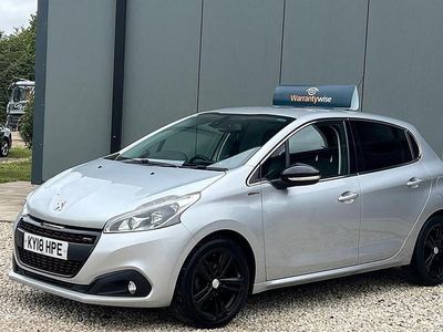 Silver Used 2018 Peugeot 208 GT-line Hatchback | £5,299 (Fair price)