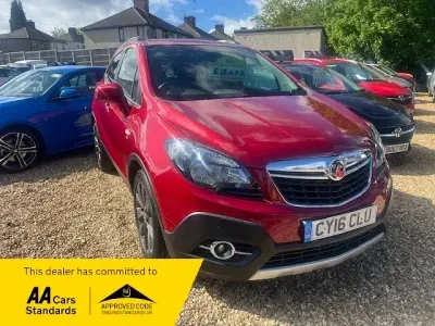 Used Vauxhall Mokka S 140 HP (102 kW) 2016 Red SUV
