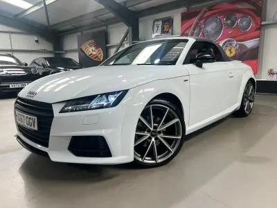 Used Audi TT Black Edition 180 HP (132 kW) 2017 White Coupe
