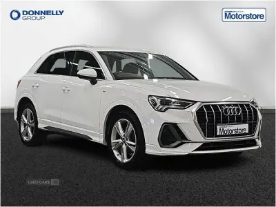 Used Audi Q3 S-Line 150 HP (110 kW) 2020 White SUV