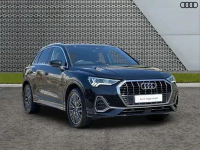 Used Audi Q3 S-Line 150 HP (110 kW) 2025 Black SUV