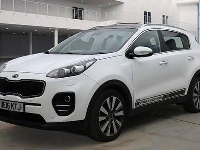 Used Kia Sportage First Edition 182 HP (133 kW) 2016 White SUV