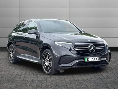 Used Mercedes EQC400 AMG line 300 kW (408 HP) 2023 Grey SUV
