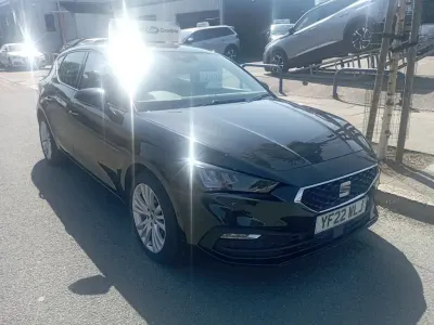 Used Seat Leon SE Dynamic 110 HP (80 kW) 2022 Black Hatchback
