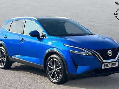 Blue Used 2021 Nissan Qashqai Tekna SUV | £17,281 (Fair price)