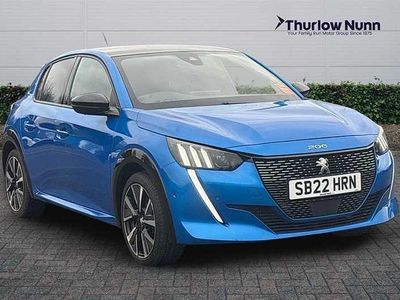 Blue Used 2022 Peugeot 208 GT Hatchback | £14,999 (Fair price)