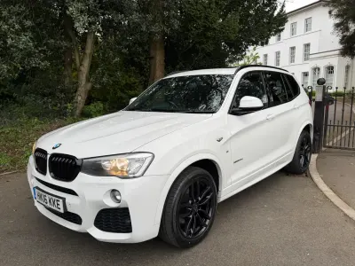 Begagnad BMW X3 M Sport 190 HK (139 kW) 2016 Vit SUV