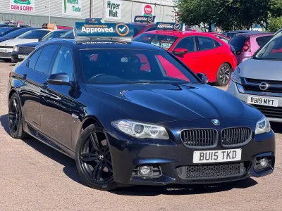 Usado BMW 520 M Sport 2015 Negro Berlina