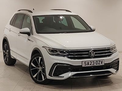 Used VW Tiguan R-line 150 HP (110 kW) 2023 White SUV