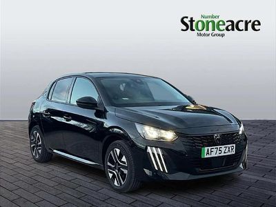 Black New 2025 Peugeot e-208 Allure Hatchback | £19,990 (Fair price)