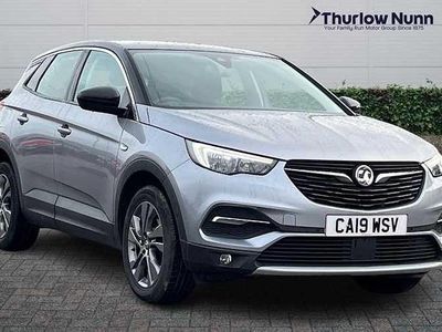 Used Vauxhall Grandland X Sport 131 HP (96 kW) 2019 Grey SUV