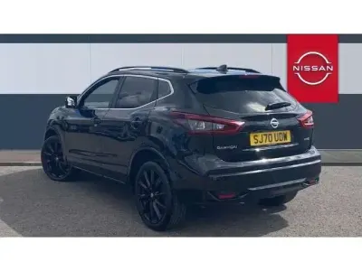 Używany Nissan Qashqai N-TEC 140 KM (102 kW) 2020 Czarny SUV