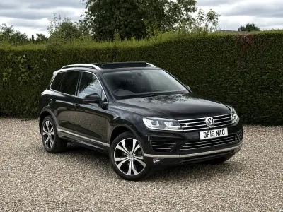 Used VW Touareg R-line 2016 Black SUV